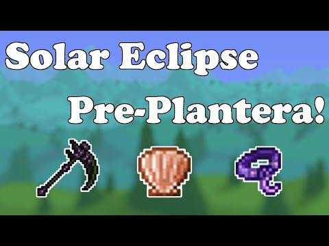 How to Summon the Solar Eclipse Pre-Plantera! Terraria 1.4.1 Guides!