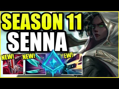 (HIGH ELO) SENNA IS AN ABSOLUTE *MONSTER* IN SEASON 11 WITH THIS NEW BUILD!