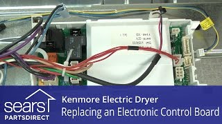 How to Replace a Kenmore Electric Dryer Electronic Control Board