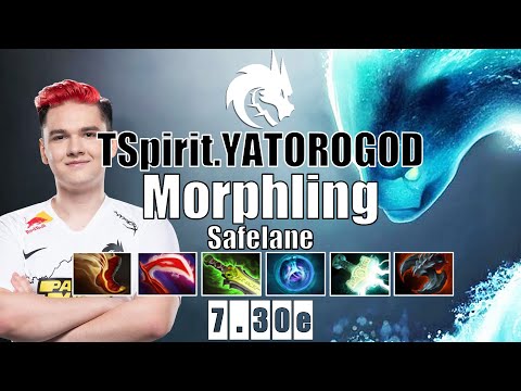 Morphling Safelane | TSpirit.Yatoro | TI10 CHAMPION SHOTGUN MORPHLING | 7.30e Gameplay Highlights