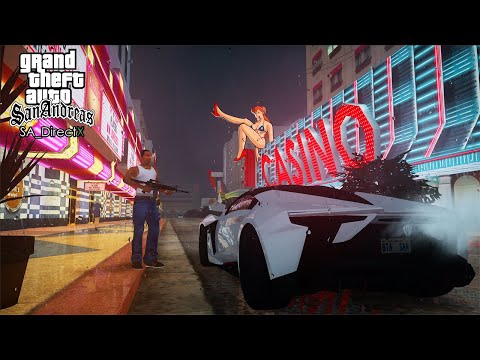 Ultimate GTA San Andreas - Project Rosa Evolved v1.2 & DirectX 3.0 Graphics