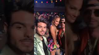 Abraham Mateo en el rodaje de Se Acabó el Amor ft. JLo &amp; Yandel | Directo Instagram