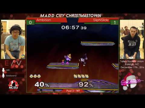 M.A.D.D. City Christmastown - Ambition vs SlipNSlide - Pool 3 WF