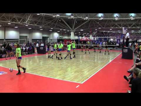 Legacy 14 1 vs Co Jr 2014 USAV Jr Nationals