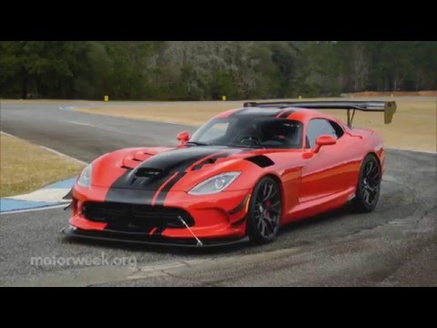 MotorWeek | Track Test: 2016 Dodge Viper ACR