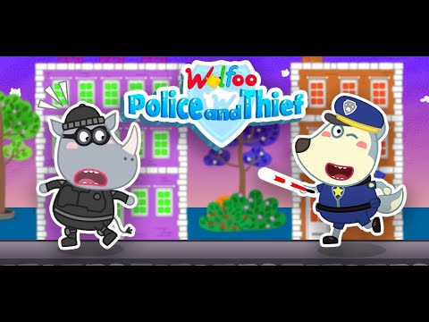 Wolfoo Police And Thief Game Video