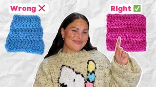 10 beginner crochet mistakes (and how to fix them)