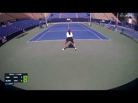 Fangran Tian v Angelica Blake - STAN v UCLA - 26.03.23 (1°part)