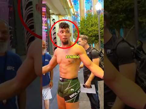 The UFC kicked him out even though he won his fight! 💀 #ufc