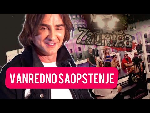 VANREDNO SAOPSTENJE! Favorit Zadruge HITNO napustio Zadrugu! Veceras nece biti u superfinalu!