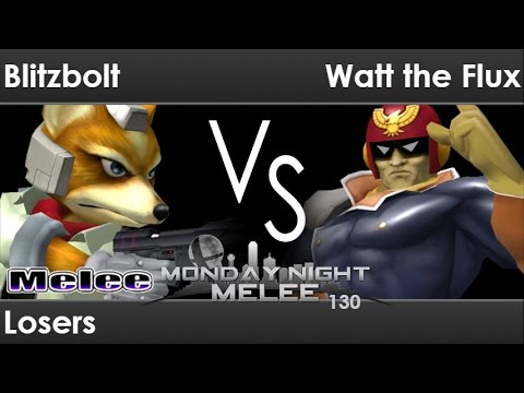 MNM 130 - C1 | Blitzbolt (Fox) vs Watt the Flux (C Falcon) Losers - Melee