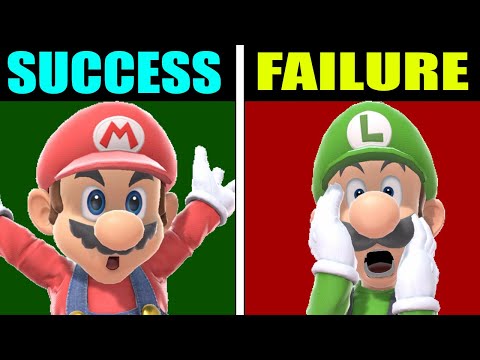 Mario VS Luigi: Who's Better At Challenges? (Smash Bros Ultimate)