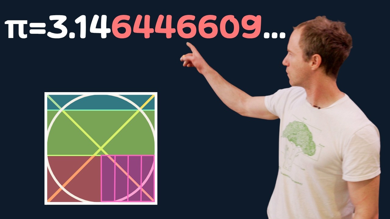 someone sent me a new value of π