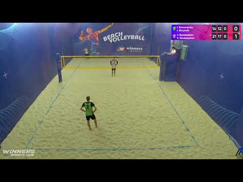 09:20 I. Romanenko /I. Skrynnik - Y. Bohdashkin /Y. Yevdokymov 15.09.2022 | Winners Beach Volleyball