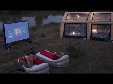 CAMPING MIT DEM KOMFORT EINES LUXUSHAUSES