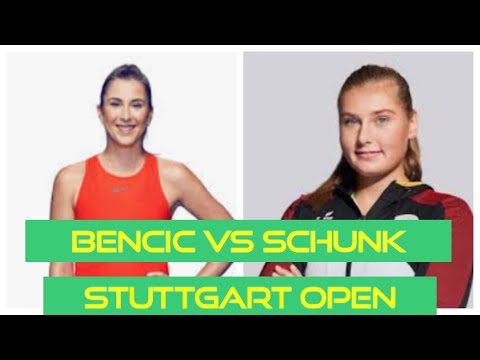Belinda Bencic vs Nastasja Mariana Schunk | STUTTGART 2021 | PORSCHE TENNIS GRAND PRIX