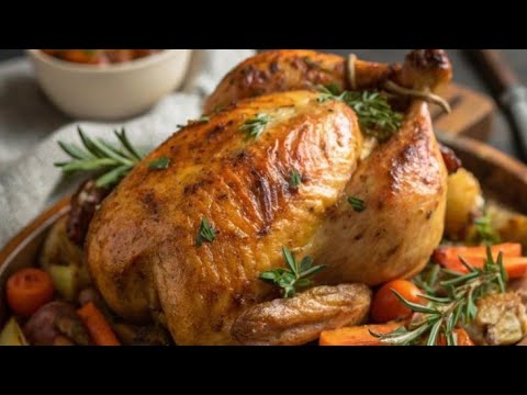 Kuku mzima wa Kuchoma. Whole Roastes chicken.