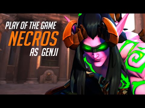 WHAT GENJI 'S FULL POTENTIAL LOOKS LIKE - NECROS! POTG! OW 2 TOP 500 SEASON 7