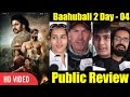 Baahubali 2 Day 4 Public Review | IMAX Review | Prabhas, S.S Rajamouli | Baahubali 2 Box Office