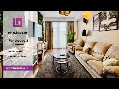 Penthouse 86 mp de vanzare cu terasa 120 mp | boxa | 2 parcari | MODERN | video — Video