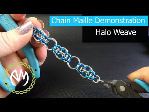 Chain Maille Tutorial - Halo Weave