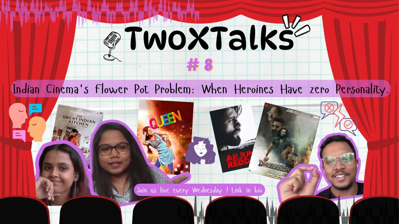YouTube video: Episode 8 : Indian cinema's flower pot problem : When heroines have zero personality 