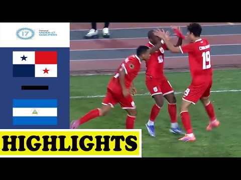 Panama vs Nicaragua Highlights | U17 Concacaf 2026 Qualifiers