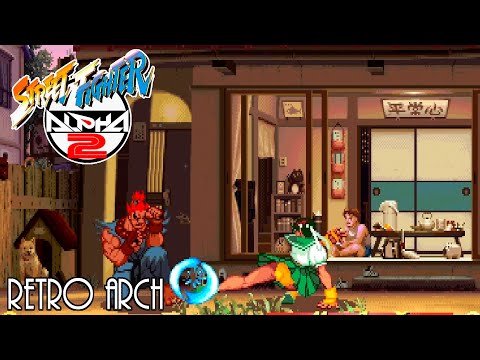 Street Fighter Alpha 2 | FT2 | Akuma (Felipe) vs. Sakura (Fred) - Arcade Emulator Casual Fight