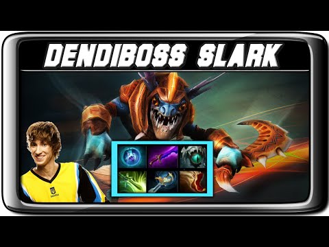Dendi Slark | Epic Dota 2 Gameplay Highlights MMR RANKED