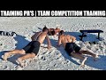Training PR's (Clean & Jerk, Snatch, and Front Squat) | Team CrossFit Competition Beach Training