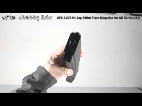 UFC AK74 Hi-Cap 500rd Flash Magazine for AK Series AEG