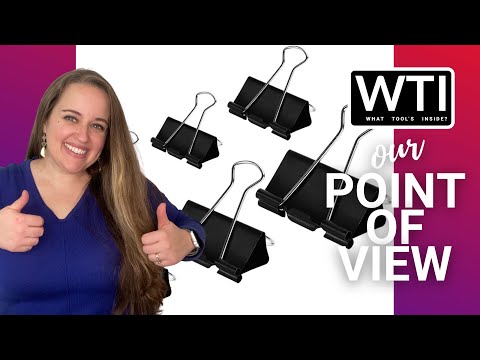 DSTELIN Binder Clips - WTI product video review