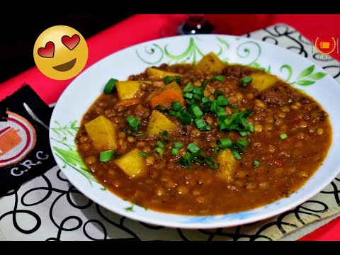 GUISO de LENTEJAS con Carne Chorizo y Panceta Ahumada😱 | Cocina de Restaurante en Casa