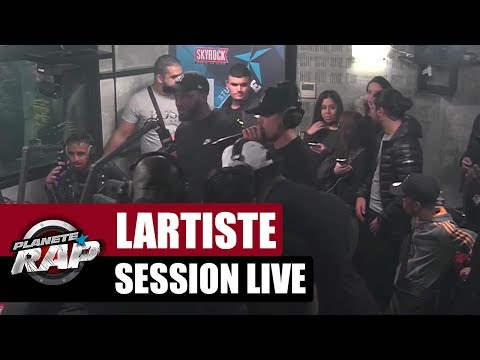 Session Live de Lartiste, Costaud, Laguardia & DJ Pras #PlanèteRap