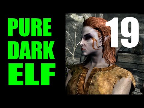 Skyrim PURE DARK ELF Challenge Run Walkthrough Part 19: Green Thumb & the Agent of Mara