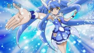 スマイルプリキュア！第05話 キュアビューティ 変身＆必殺技シーン