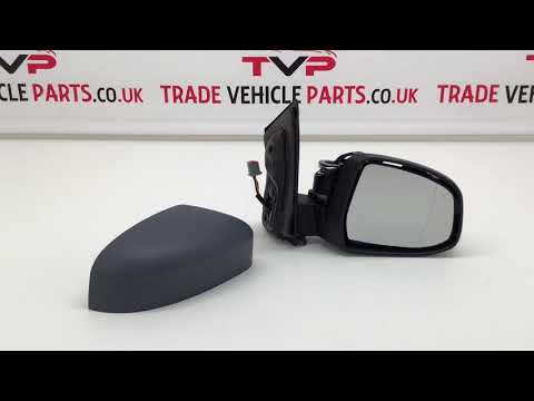 Fits Ford Focus 2008-2011 Door Wing Mirror Heated Electric Primed W/Ind Driver Side video
