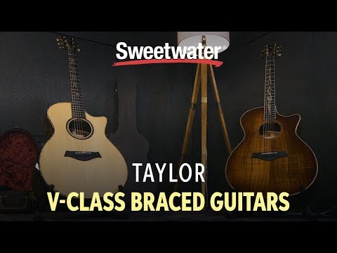 Taylor V-class Braced Guitars Overview