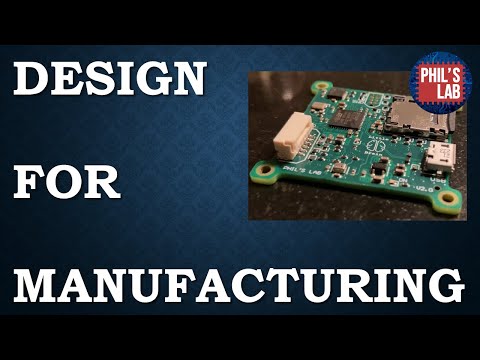 PCB Design for Manufacturing Tips (DFM) - Phil's Lab #40