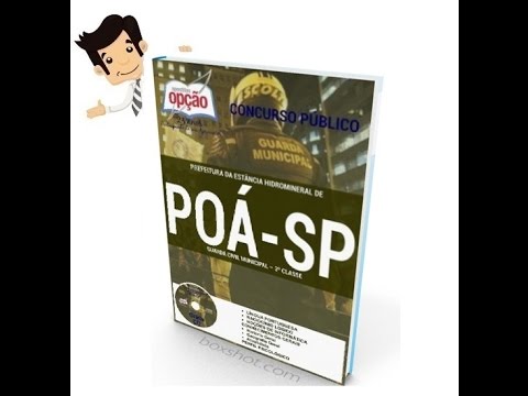Apostila do Concurso Poá /SP 2016 - Guarda Municipal 3 Classe