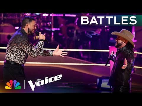 Elias Gomez and Teo Ramdel's Harmonies Thrill Audience in Duet | The Voice Battles | NBC