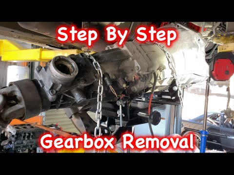 R33 Skyline Manual Gearbox Removal