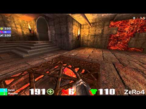 60 fps QuakeCon 2000 Grand Final: ZeRo4 vs Matador - Quake3 1080p