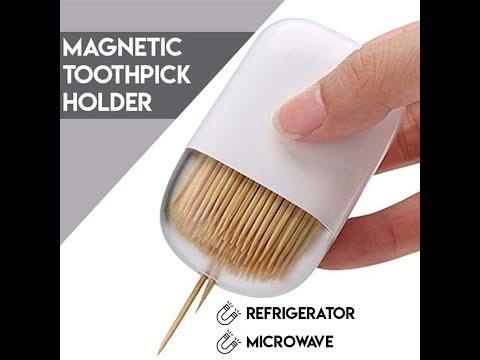 Toothpick Dispenser - White