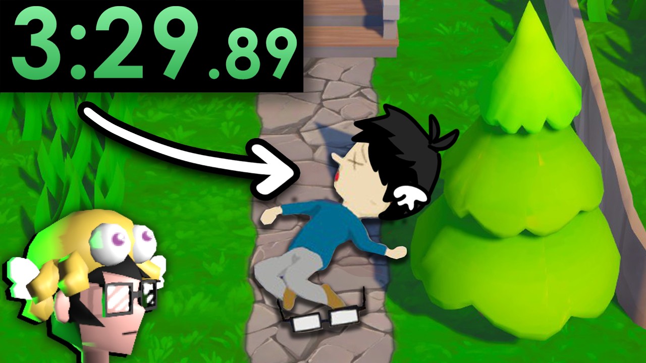 fiz speedrun do jogo das arvores que me odeiam