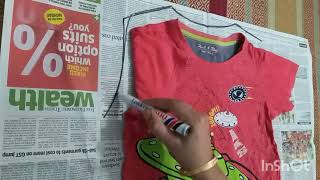 newspaper dress making...