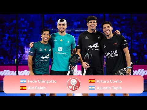 Final Barcelona Finals 2025 | Chingotto 🇦🇷 & Galan 🇪🇸 vs Tapia 🇦🇷 & Coello 🇪🇸 | All Points