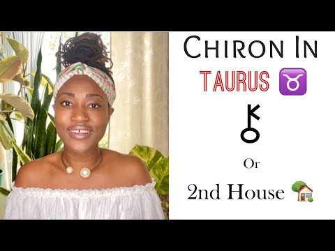 Chiron 🤕 im Stier ♉️ Oder 2. Haus 🏡 // Astrologie // #Chiron #Stier #Astrologie
