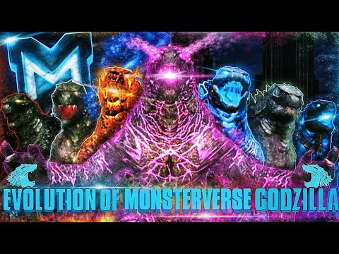 Evolution Of MonsterVerse Godzilla | 3D Animated Comparison Godzilla's (2014 - 2024)