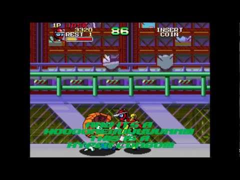 Underrated Games: Ninja Baseball Batman Stages 1&2 Gameplay HD